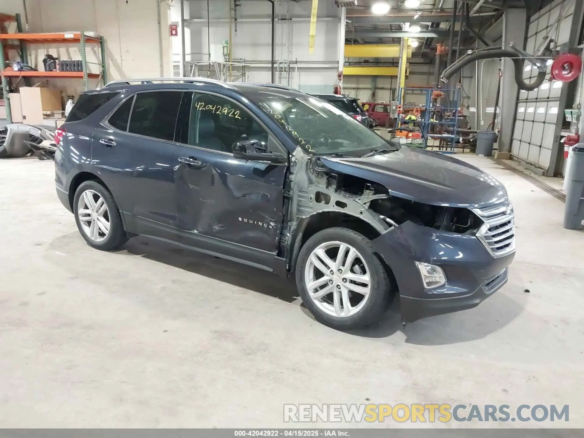 1 fotografías del automóvil dañado 3GNAXNEVXKS500672 CHEVROLET EQUINOX 2019