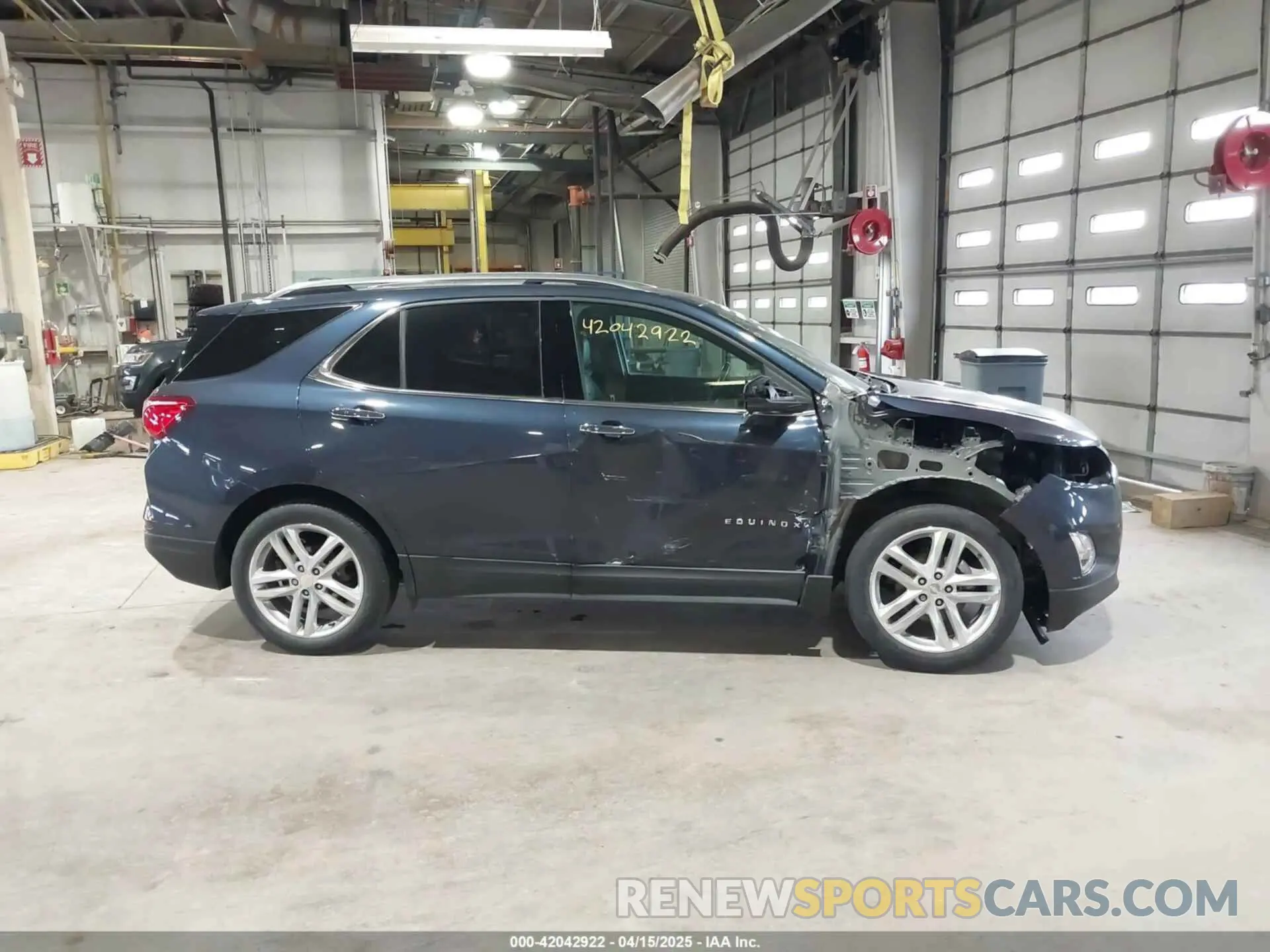 14 fotografías del automóvil dañado 3GNAXNEVXKS500672 CHEVROLET EQUINOX 2019