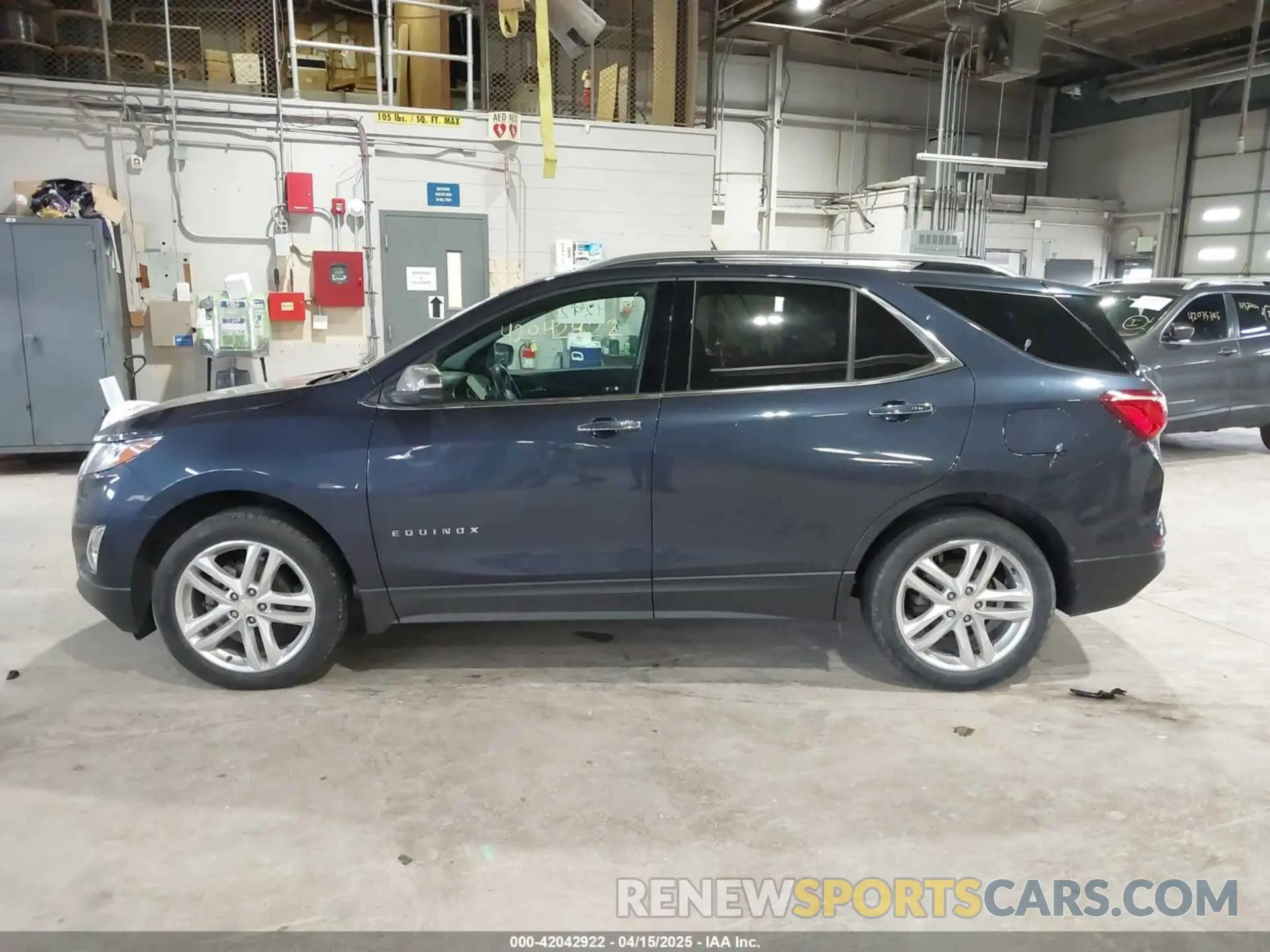 15 fotografías del automóvil dañado 3GNAXNEVXKS500672 CHEVROLET EQUINOX 2019