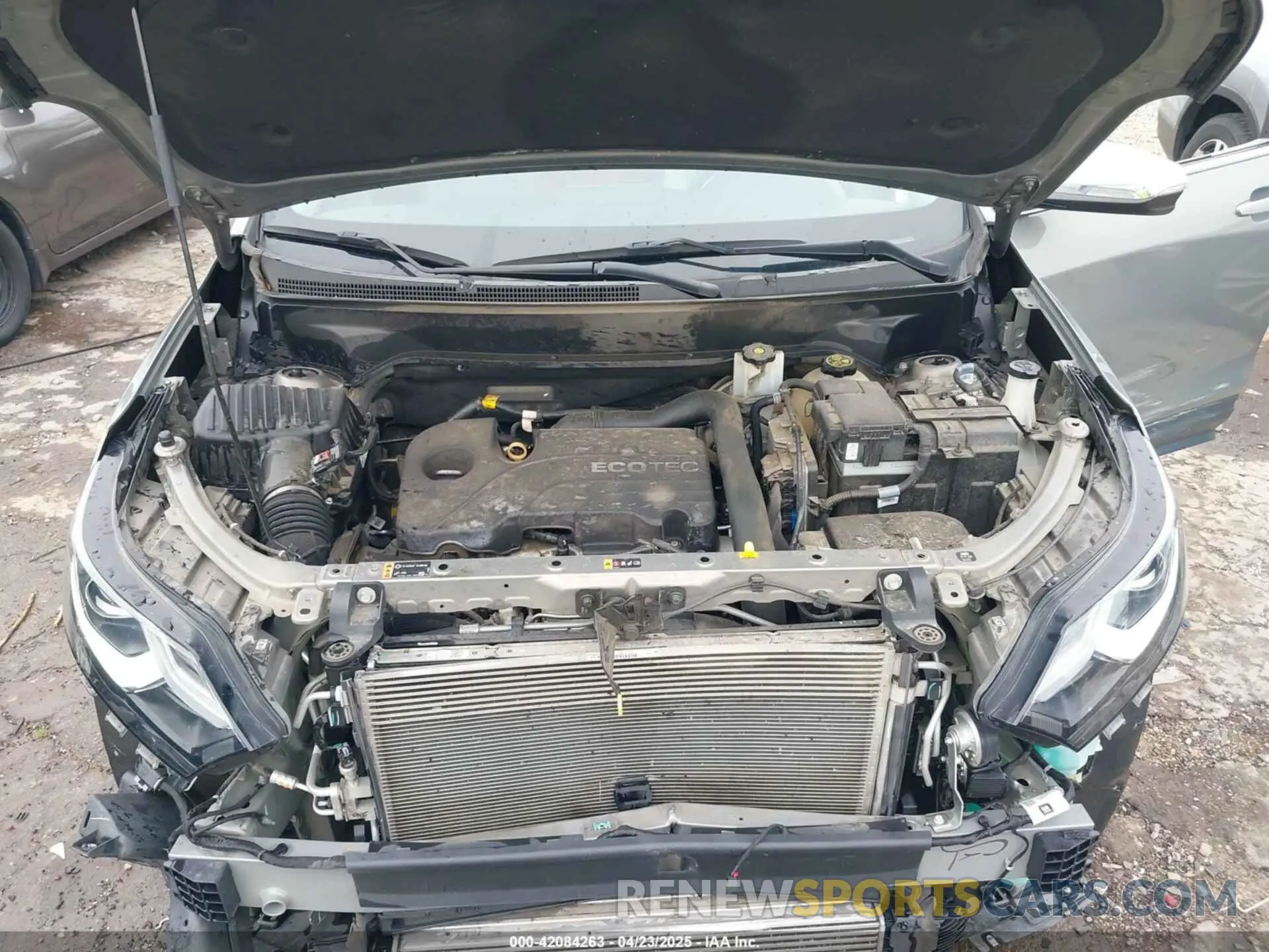 10 fotografías del automóvil dañado 3GNAXNEVXKS503474 CHEVROLET EQUINOX 2019