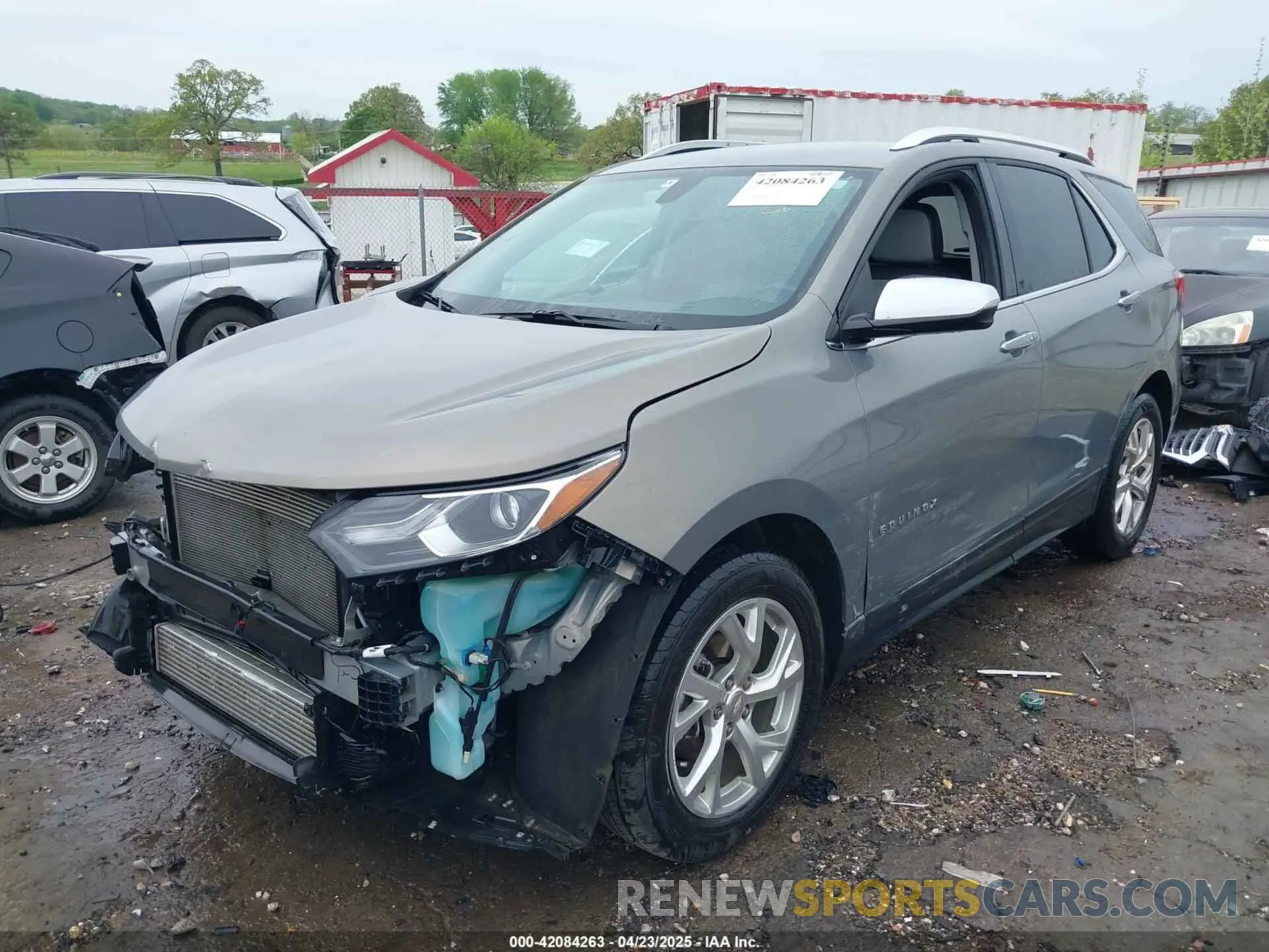 2 fotografías del automóvil dañado 3GNAXNEVXKS503474 CHEVROLET EQUINOX 2019