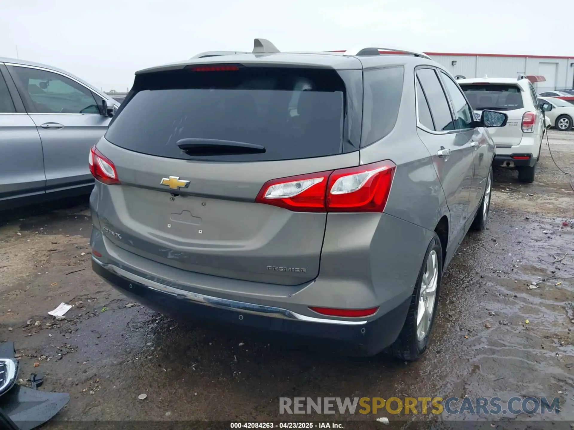 4 fotografías del automóvil dañado 3GNAXNEVXKS503474 CHEVROLET EQUINOX 2019