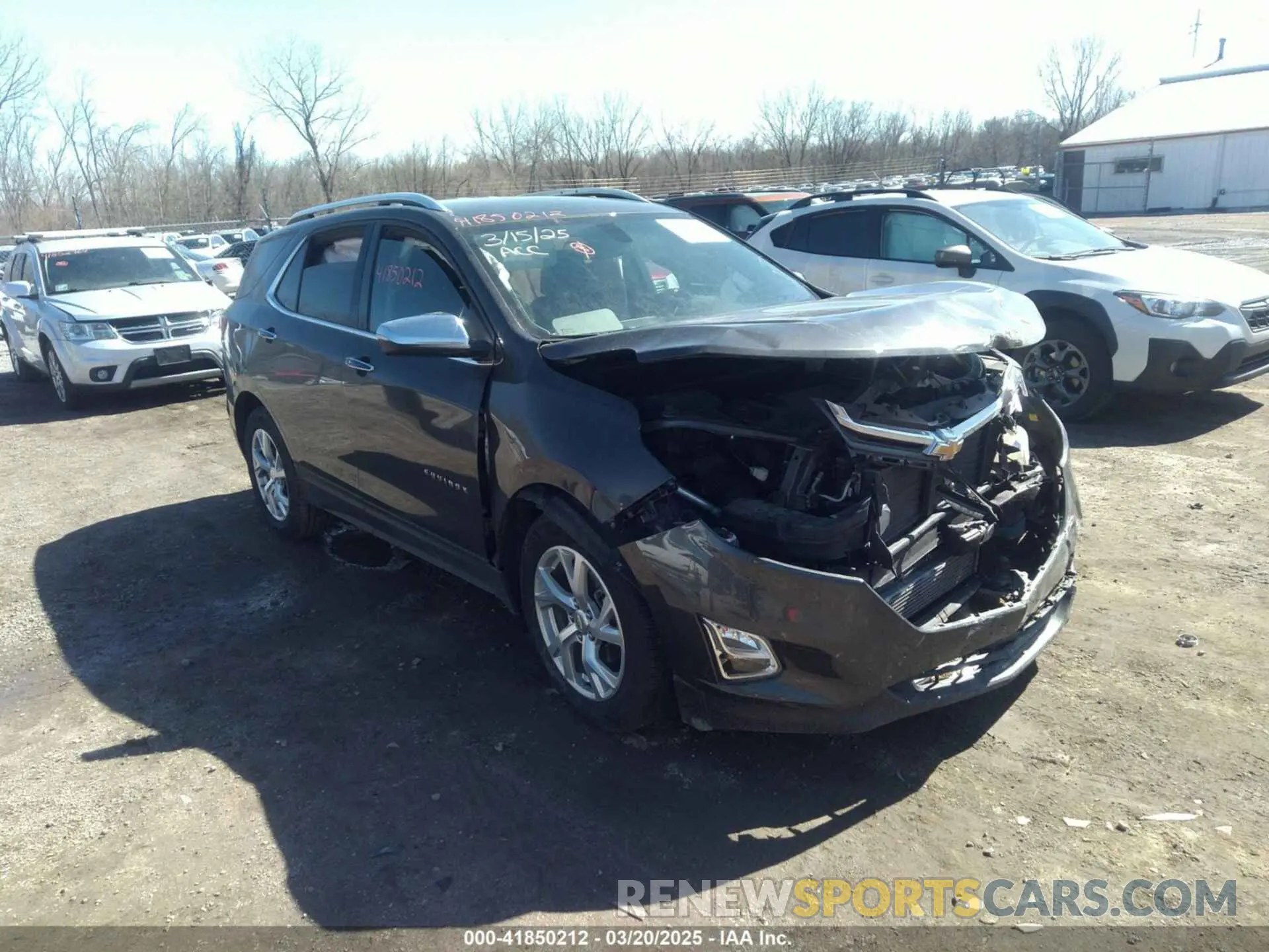 1 fotografías del automóvil dañado 3GNAXNEVXKS563299 CHEVROLET EQUINOX 2019
