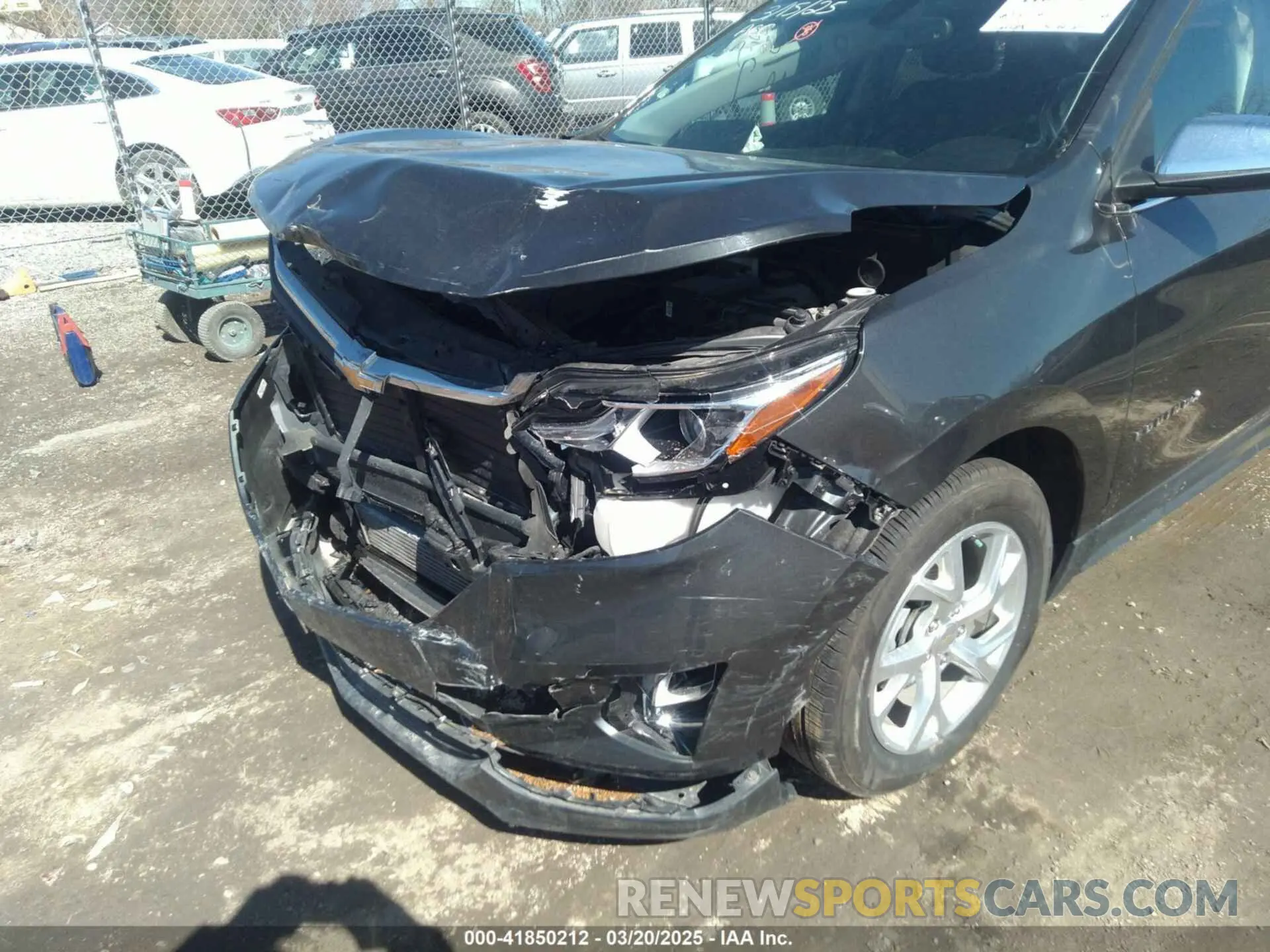 6 fotografías del automóvil dañado 3GNAXNEVXKS563299 CHEVROLET EQUINOX 2019