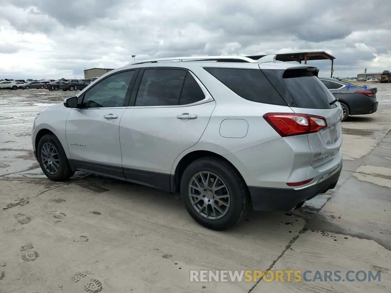 2 fotografías del automóvil dañado 3GNAXPEX4KS681765 CHEVROLET EQUINOX 2019