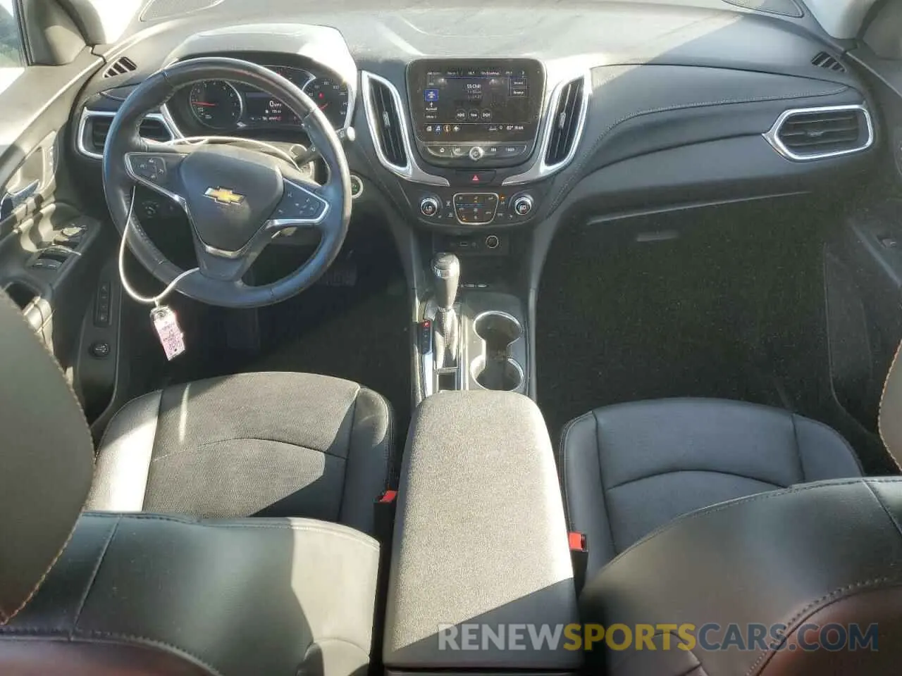 8 fotografías del automóvil dañado 3GNAXPEX7KS516518 CHEVROLET EQUINOX 2019