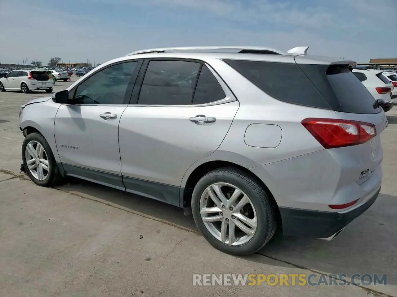 2 fotografías del automóvil dañado 3GNAXPEX9KS615941 CHEVROLET EQUINOX 2019