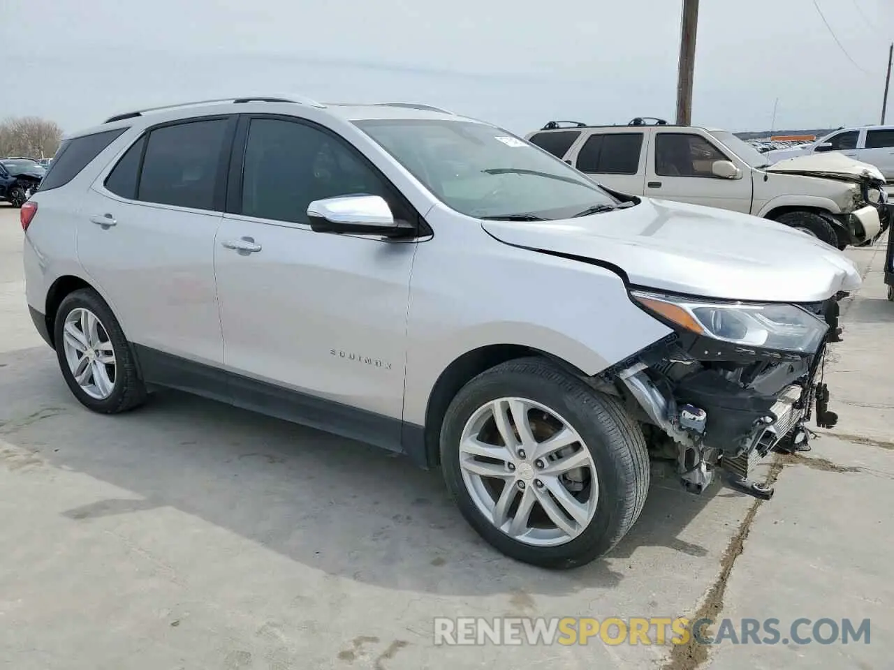 4 fotografías del automóvil dañado 3GNAXPEX9KS615941 CHEVROLET EQUINOX 2019