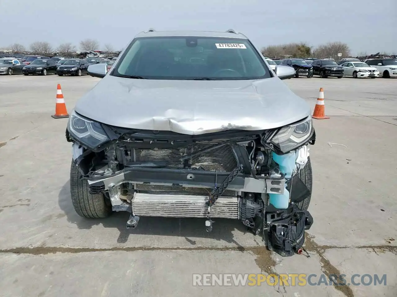 5 fotografías del automóvil dañado 3GNAXPEX9KS615941 CHEVROLET EQUINOX 2019