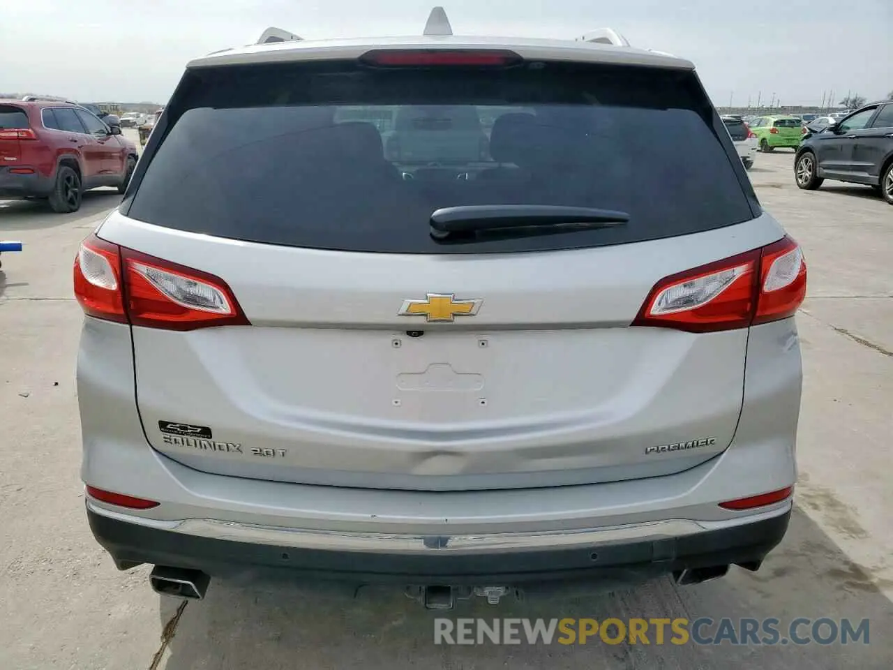 6 fotografías del automóvil dañado 3GNAXPEX9KS615941 CHEVROLET EQUINOX 2019