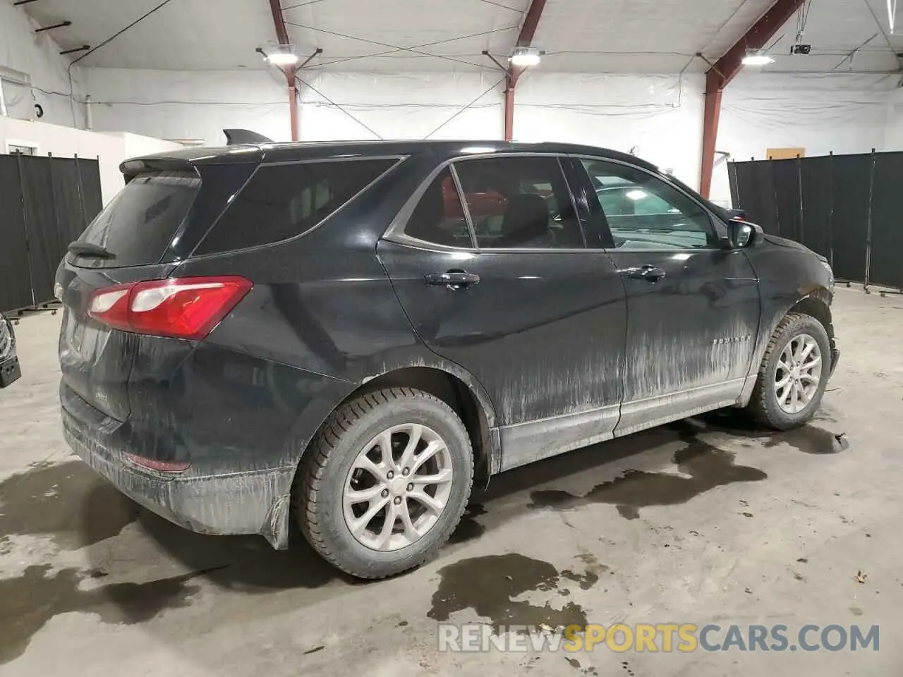 3 fotografías del automóvil dañado 3GNAXSEV0KL371589 CHEVROLET EQUINOX 2019