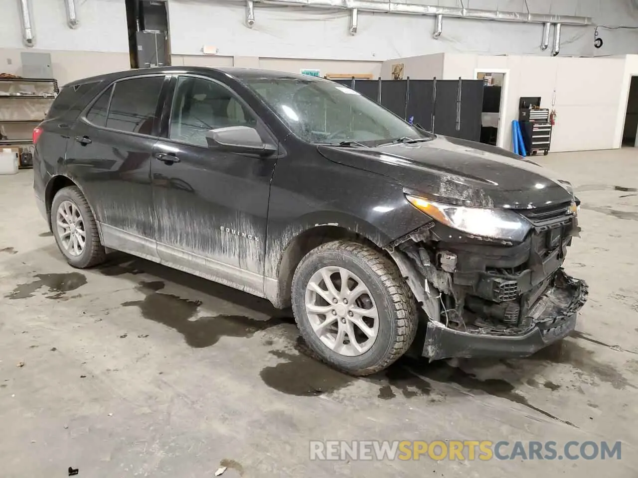 4 fotografías del automóvil dañado 3GNAXSEV0KL371589 CHEVROLET EQUINOX 2019