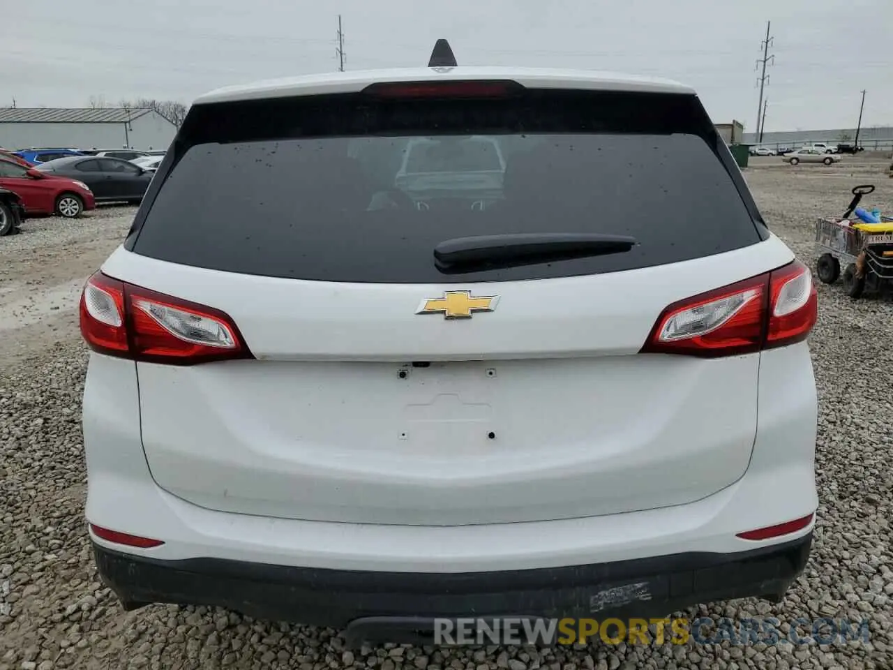 6 fotografías del automóvil dañado 3GNAXSEV1KS518122 CHEVROLET EQUINOX 2019