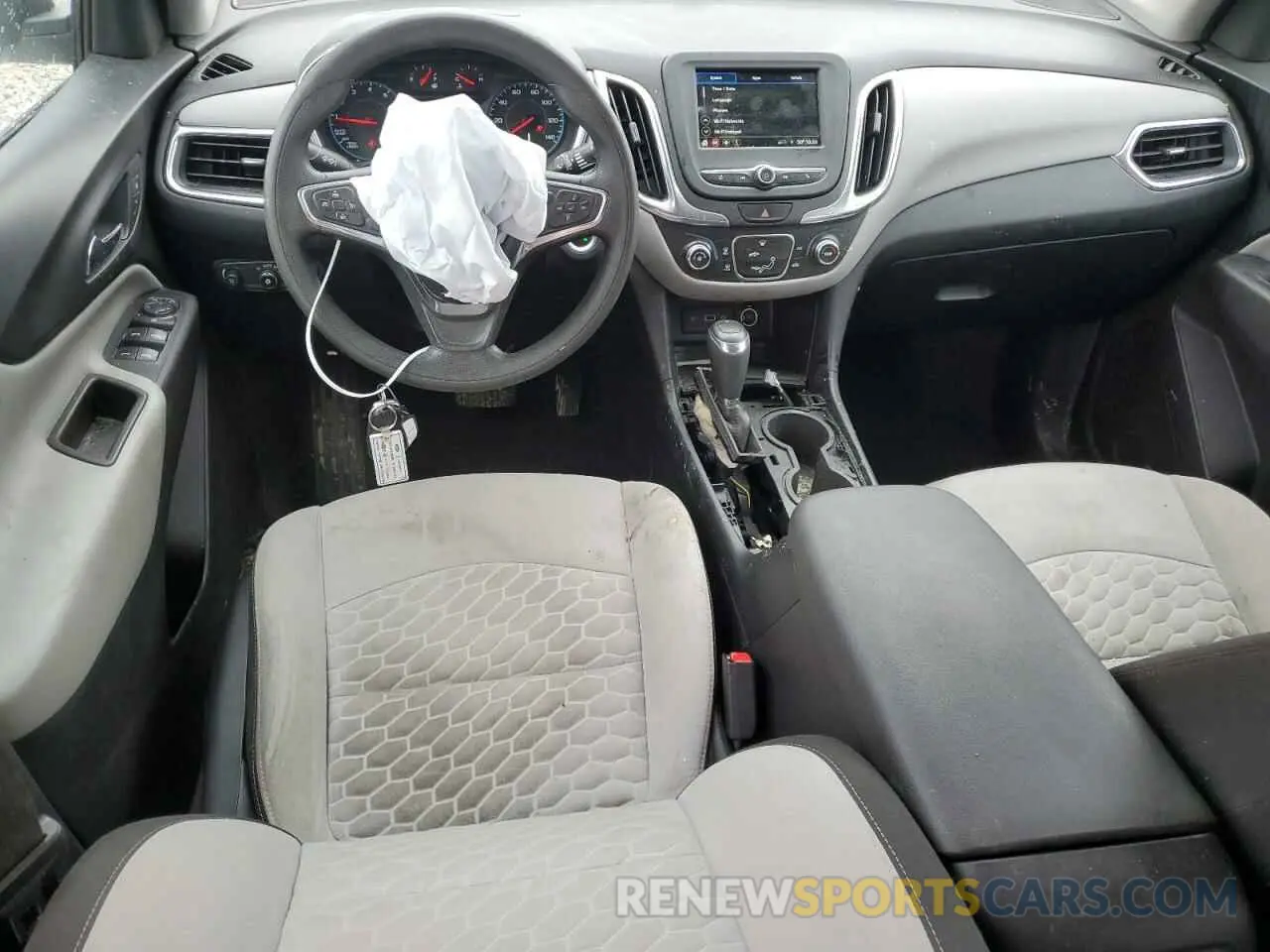 8 fotografías del automóvil dañado 3GNAXSEV1KS518122 CHEVROLET EQUINOX 2019