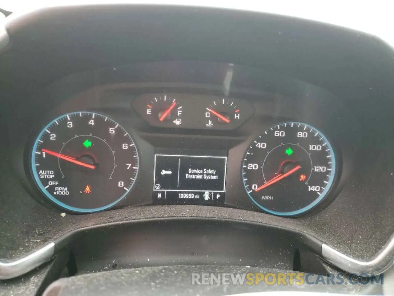 9 fotografías del automóvil dañado 3GNAXSEV1KS518122 CHEVROLET EQUINOX 2019