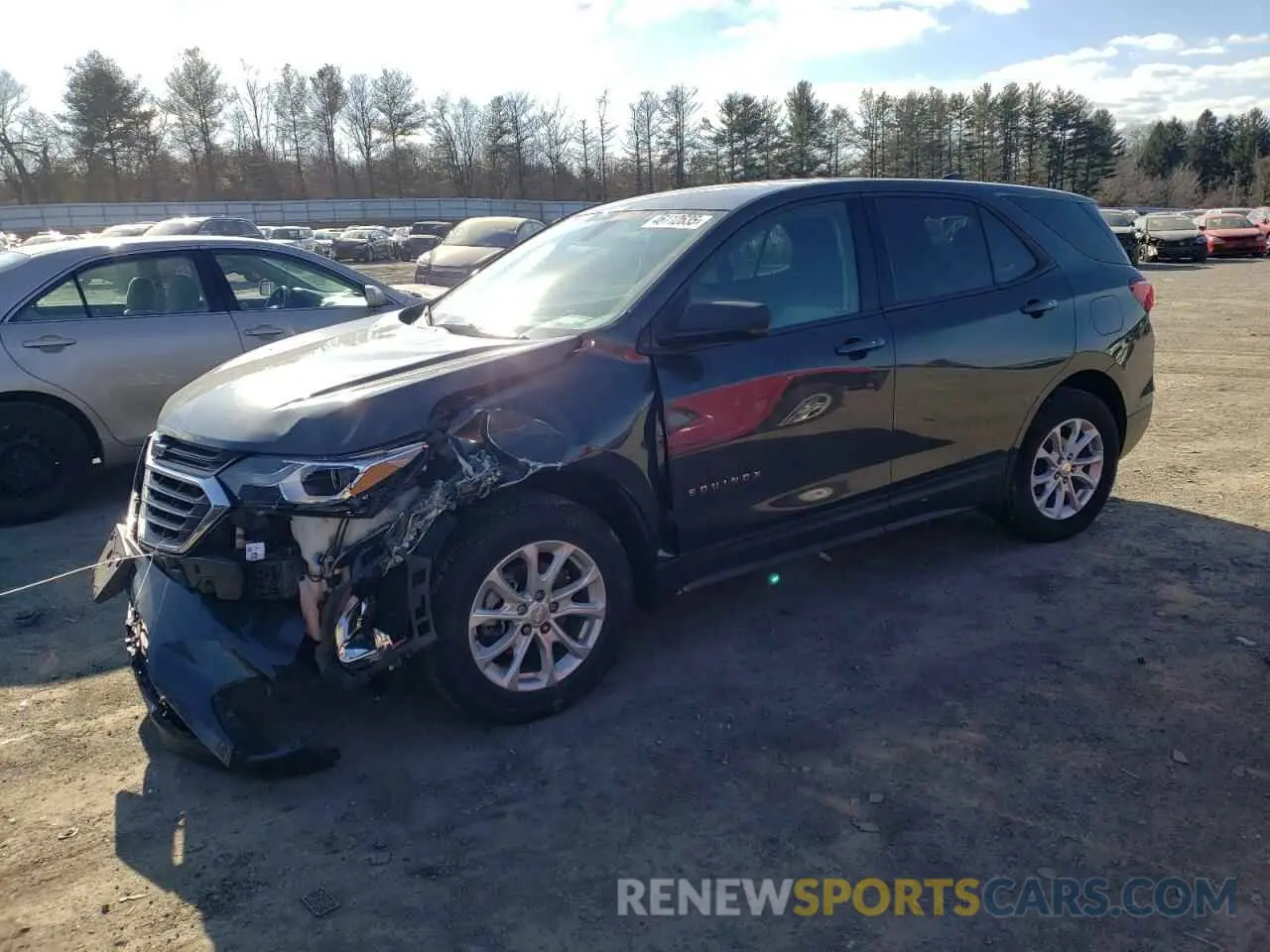 1 fotografías del automóvil dañado 3GNAXSEV3KS610929 CHEVROLET EQUINOX 2019