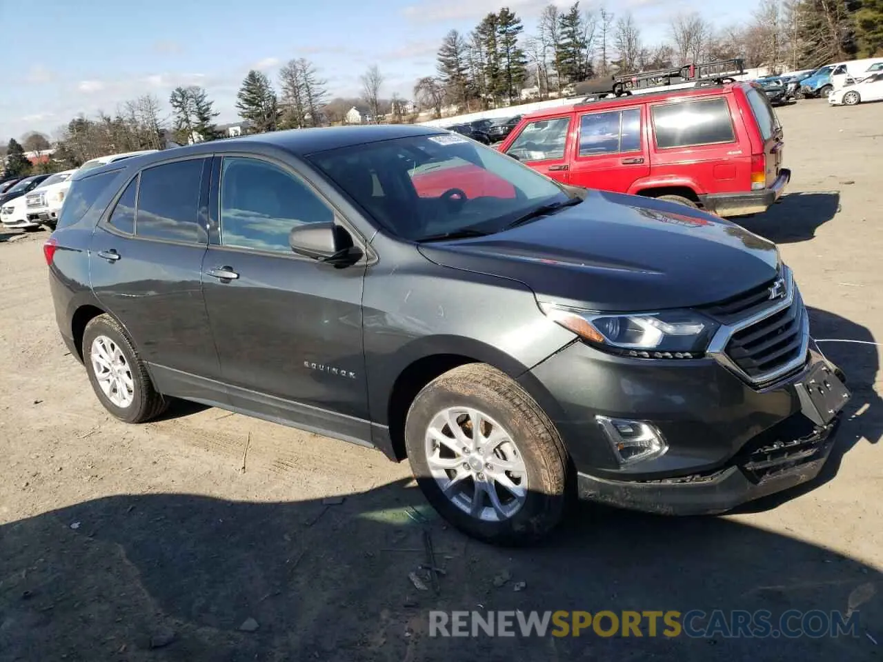 4 fotografías del automóvil dañado 3GNAXSEV3KS610929 CHEVROLET EQUINOX 2019
