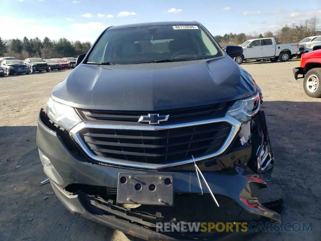 5 fotografías del automóvil dañado 3GNAXSEV3KS610929 CHEVROLET EQUINOX 2019