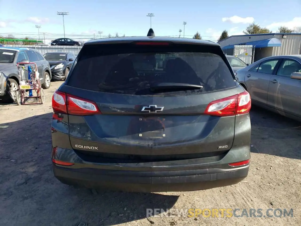 6 fotografías del automóvil dañado 3GNAXSEV3KS610929 CHEVROLET EQUINOX 2019