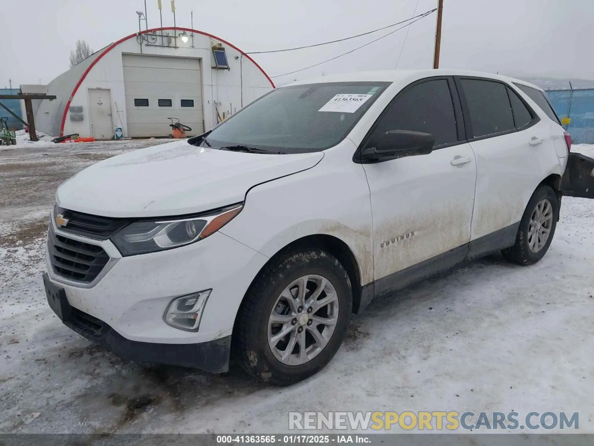 2 fotografías del automóvil dañado 3GNAXSEV3KS664389 CHEVROLET EQUINOX 2019