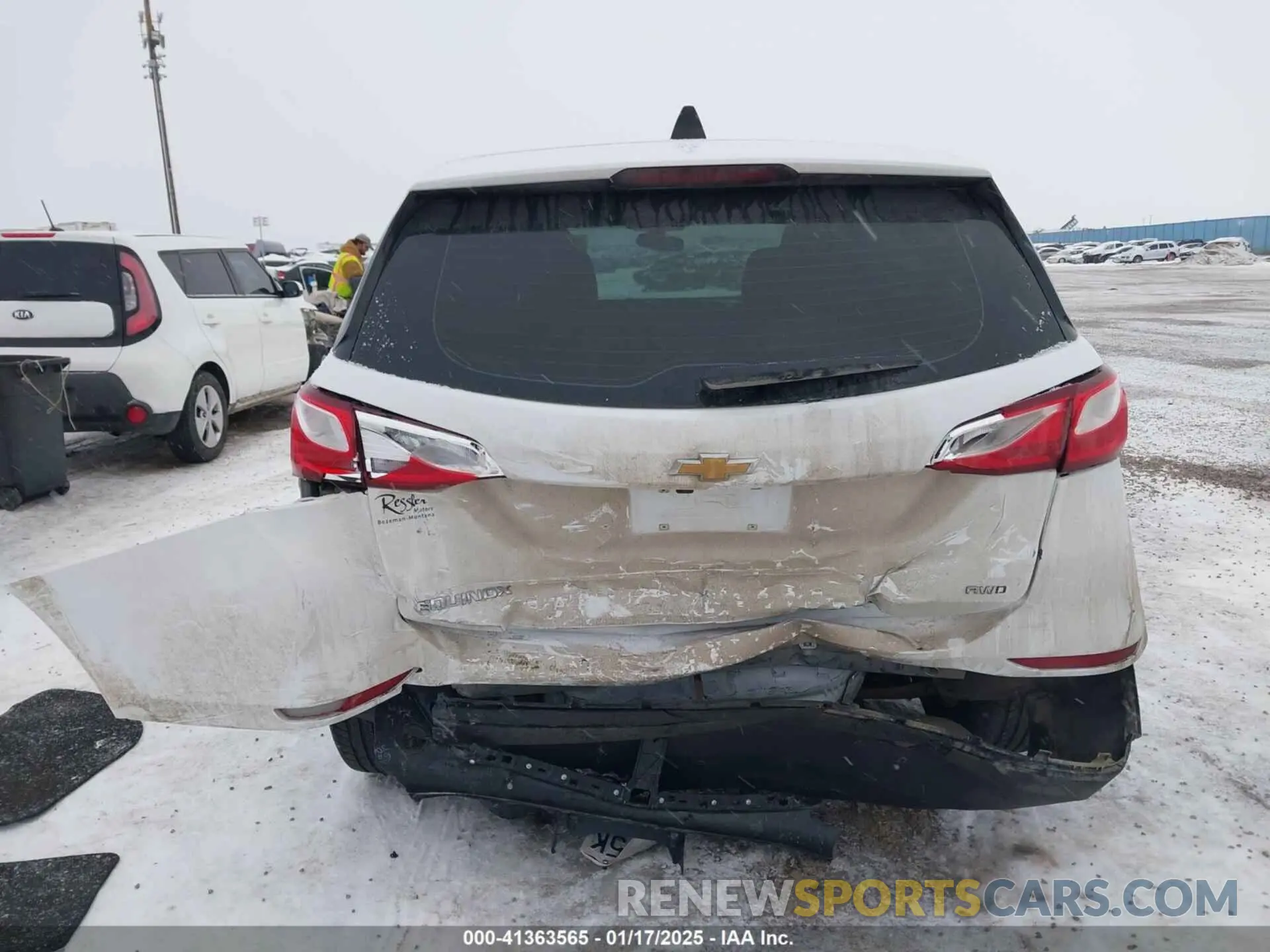6 fotografías del automóvil dañado 3GNAXSEV3KS664389 CHEVROLET EQUINOX 2019