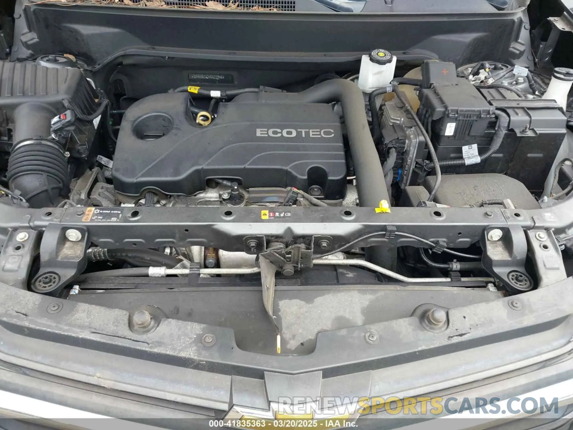 10 fotografías del automóvil dañado 3GNAXSEV3KS671956 CHEVROLET EQUINOX 2019