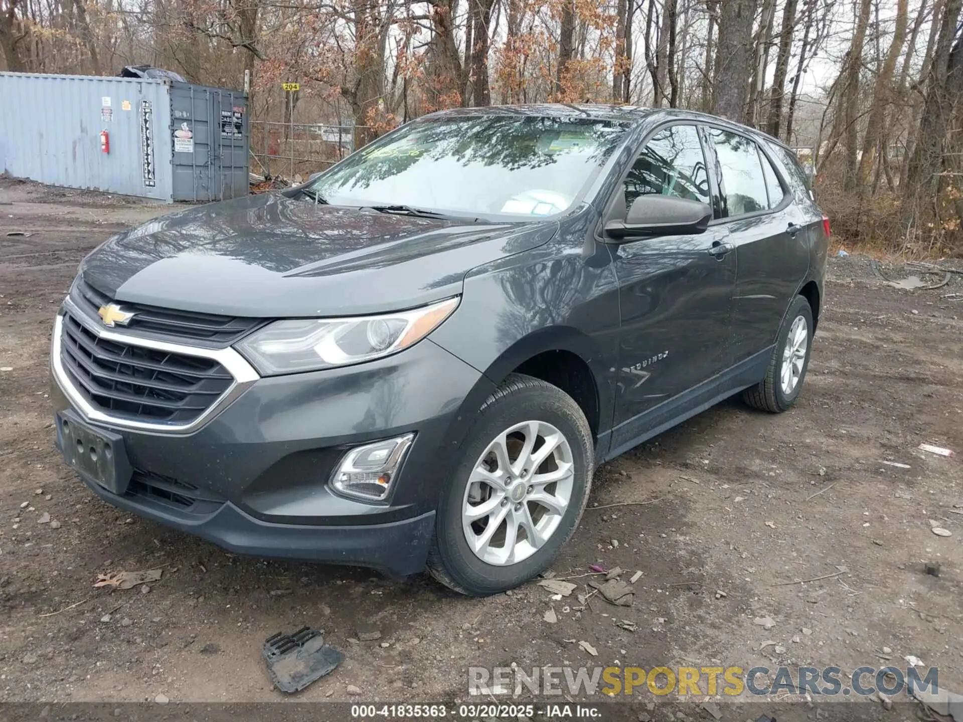 2 fotografías del automóvil dañado 3GNAXSEV3KS671956 CHEVROLET EQUINOX 2019