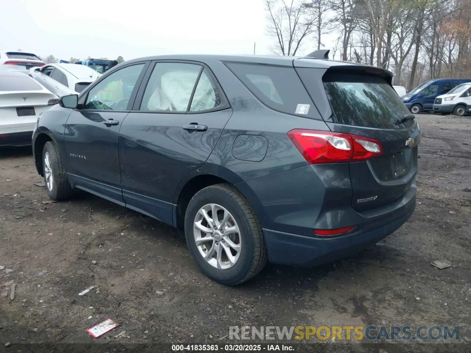 3 fotografías del automóvil dañado 3GNAXSEV3KS671956 CHEVROLET EQUINOX 2019