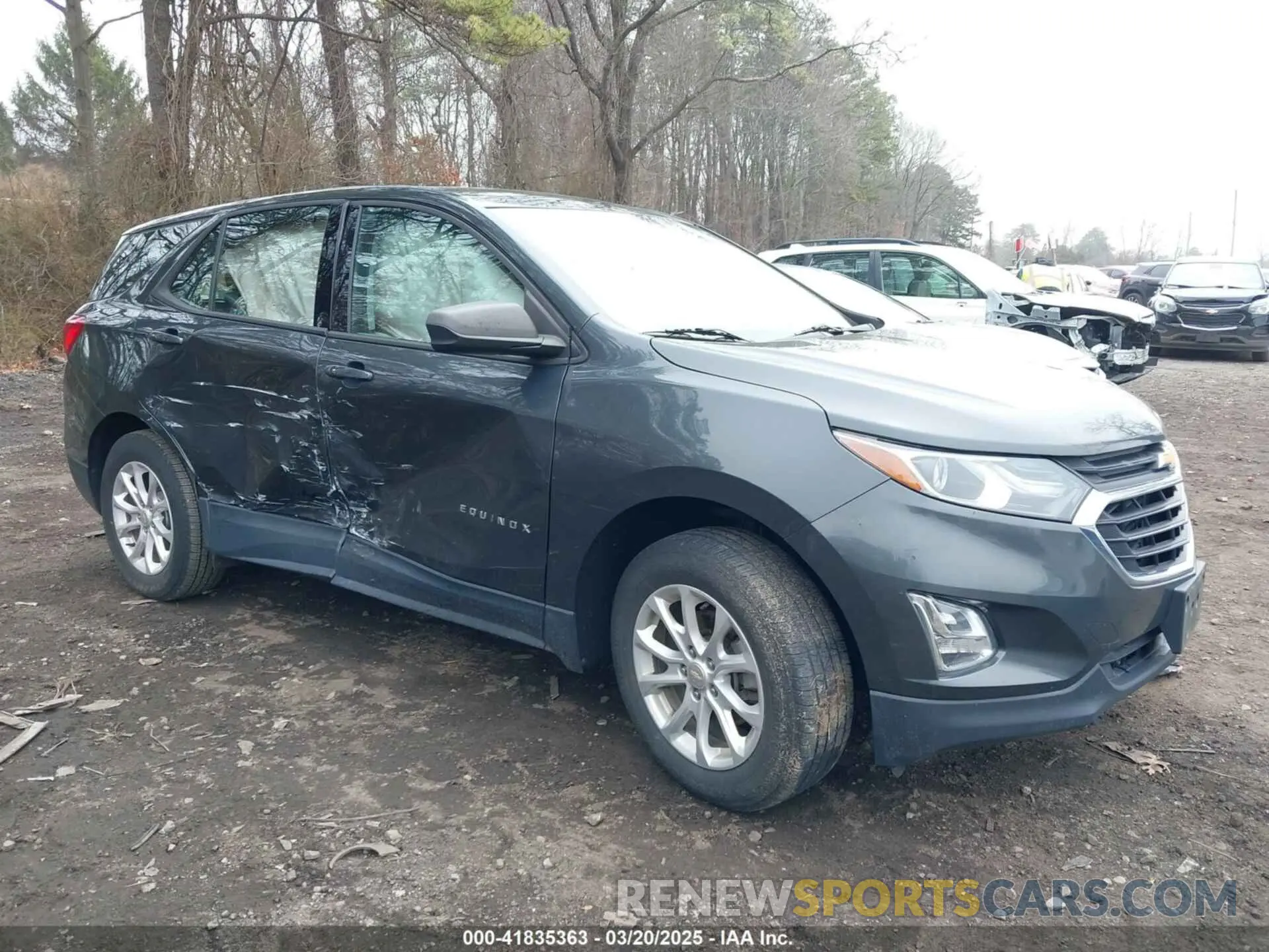 6 fotografías del automóvil dañado 3GNAXSEV3KS671956 CHEVROLET EQUINOX 2019