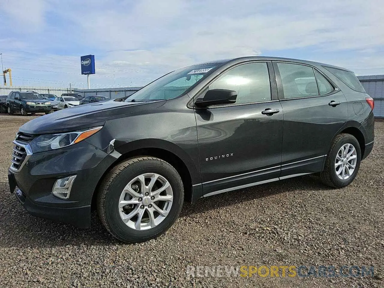 1 fotografías del automóvil dañado 3GNAXSEV4KL192598 CHEVROLET EQUINOX 2019