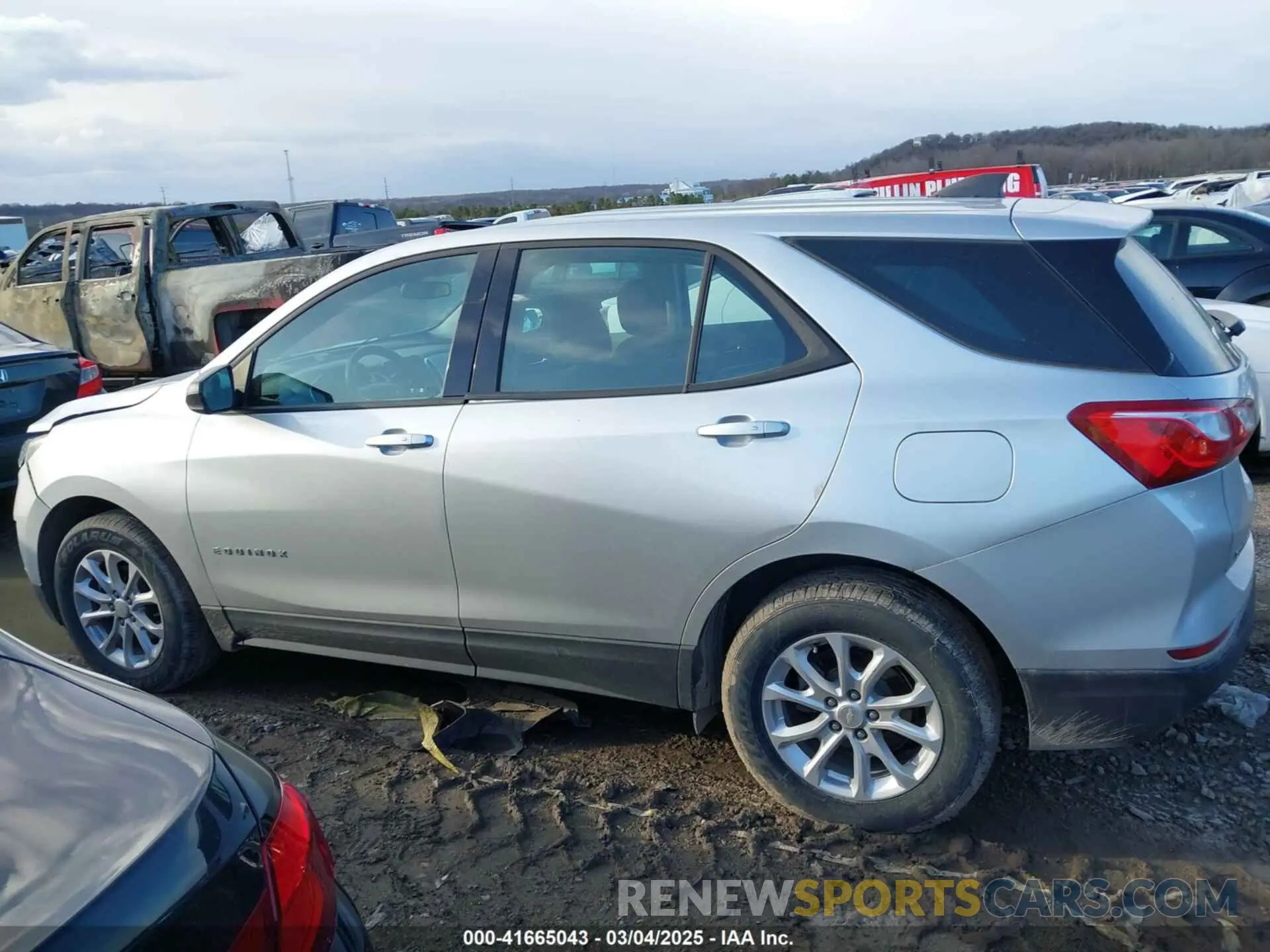 14 fotografías del automóvil dañado 3GNAXSEV7KS509294 CHEVROLET EQUINOX 2019