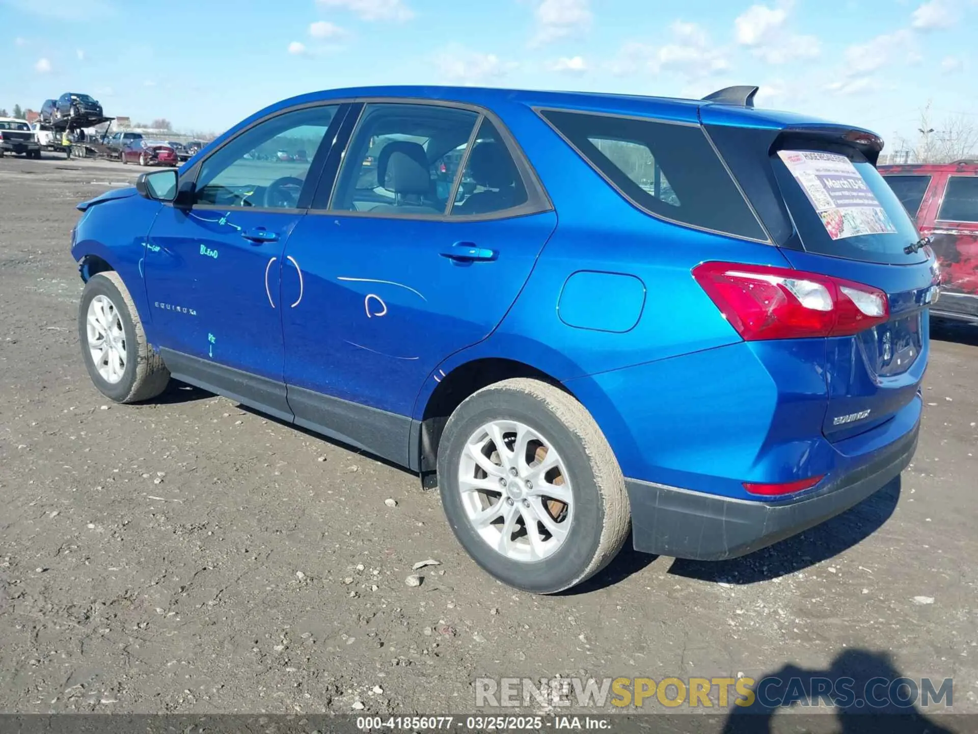 3 fotografías del automóvil dañado 3GNAXSEV8KS594727 CHEVROLET EQUINOX 2019