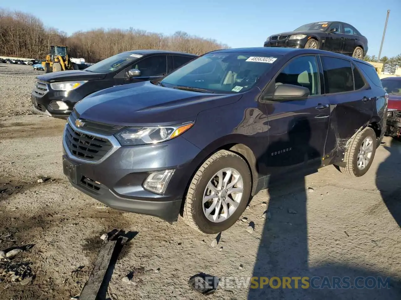 1 fotografías del automóvil dañado 3GNAXSEV9KL263603 CHEVROLET EQUINOX 2019