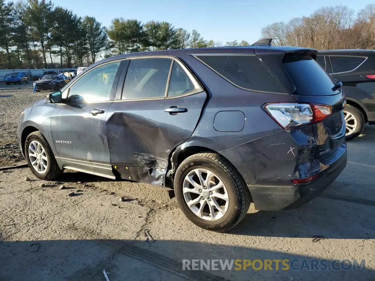 2 fotografías del automóvil dañado 3GNAXSEV9KL263603 CHEVROLET EQUINOX 2019