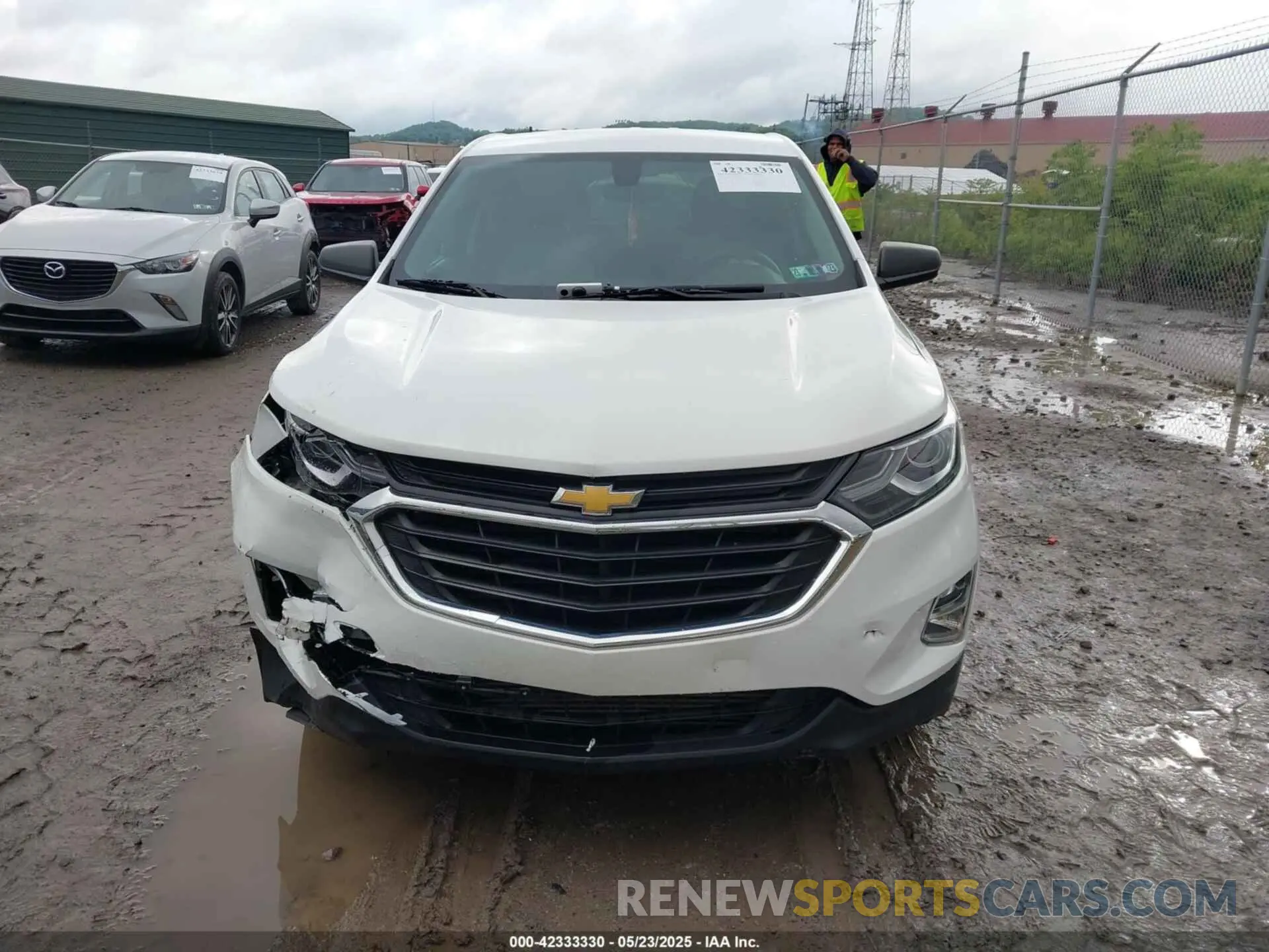 12 fotografías del automóvil dañado 3GNAXSEVXKS645872 CHEVROLET EQUINOX 2019