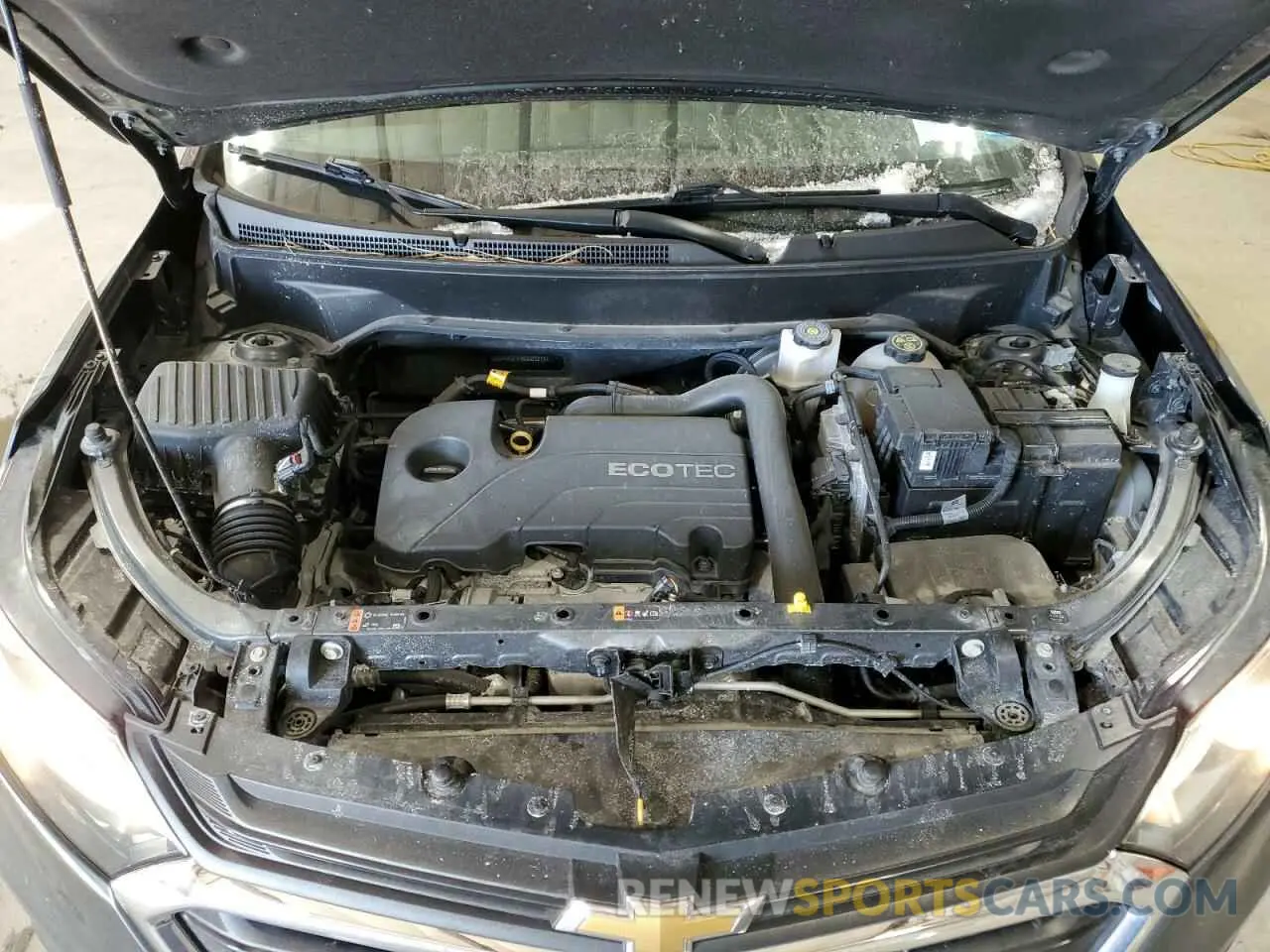 12 fotografías del automóvil dañado 3GNAXSEVXKS663272 CHEVROLET EQUINOX 2019
