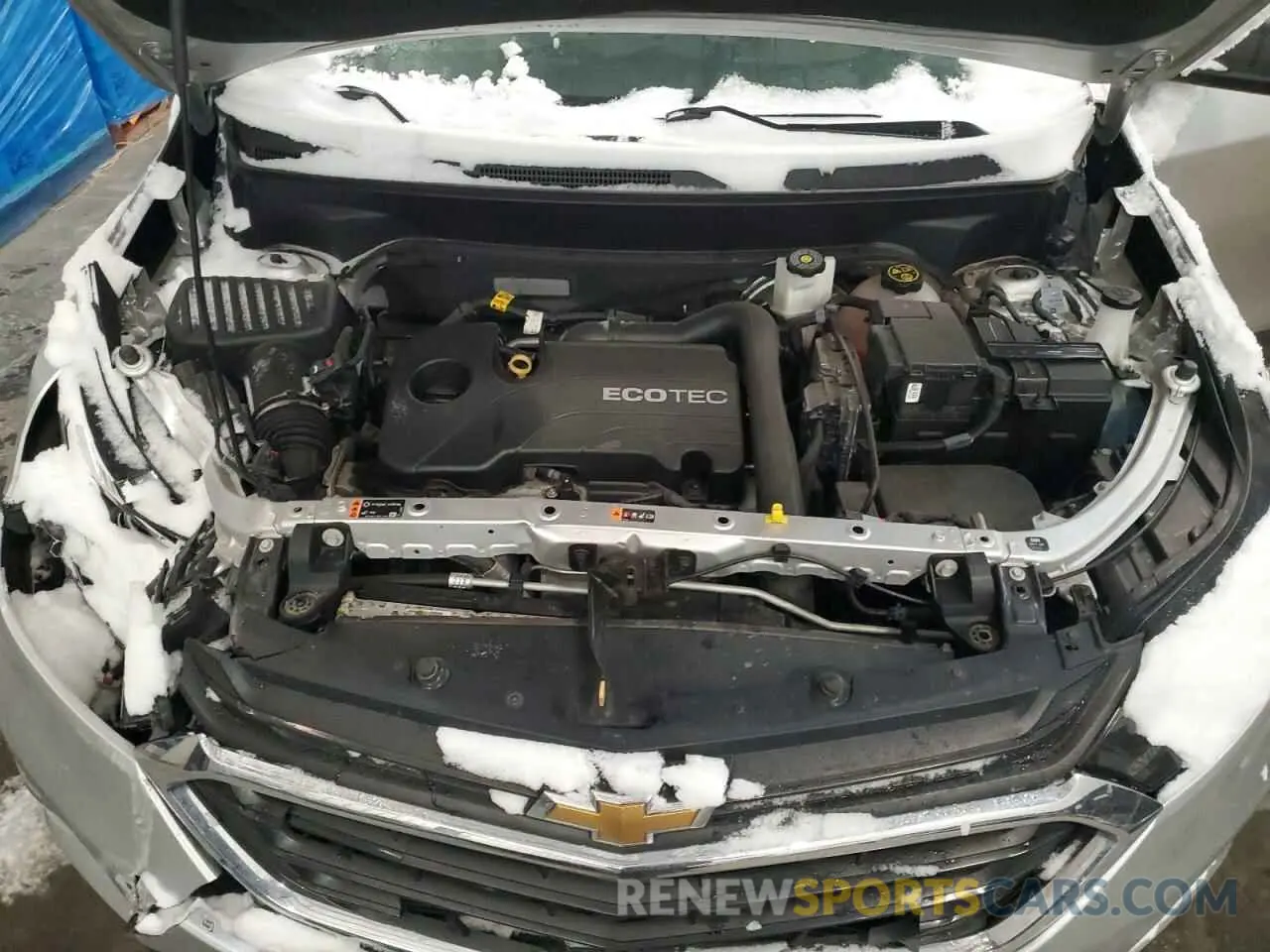 12 fotografías del automóvil dañado 3GNAXSEVXKS673753 CHEVROLET EQUINOX 2019