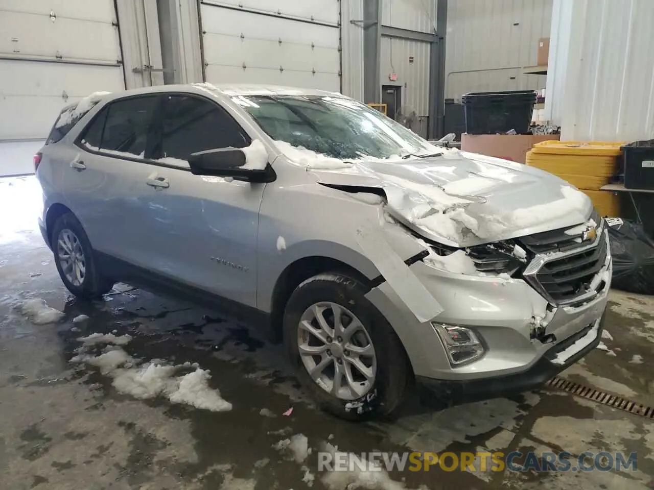 4 fotografías del automóvil dañado 3GNAXSEVXKS673753 CHEVROLET EQUINOX 2019