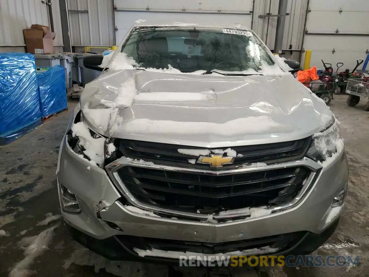 5 fotografías del automóvil dañado 3GNAXSEVXKS673753 CHEVROLET EQUINOX 2019