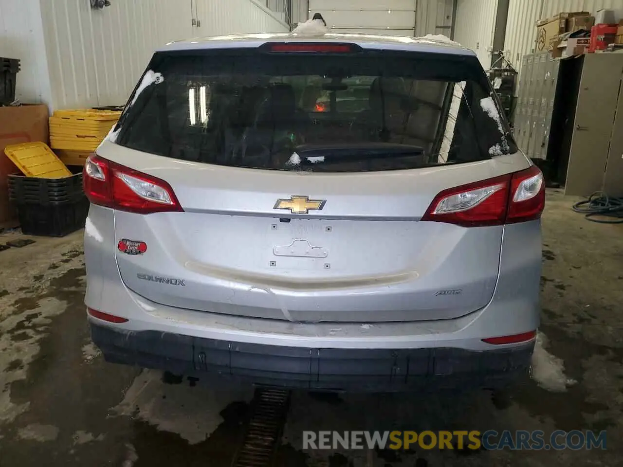 6 fotografías del automóvil dañado 3GNAXSEVXKS673753 CHEVROLET EQUINOX 2019