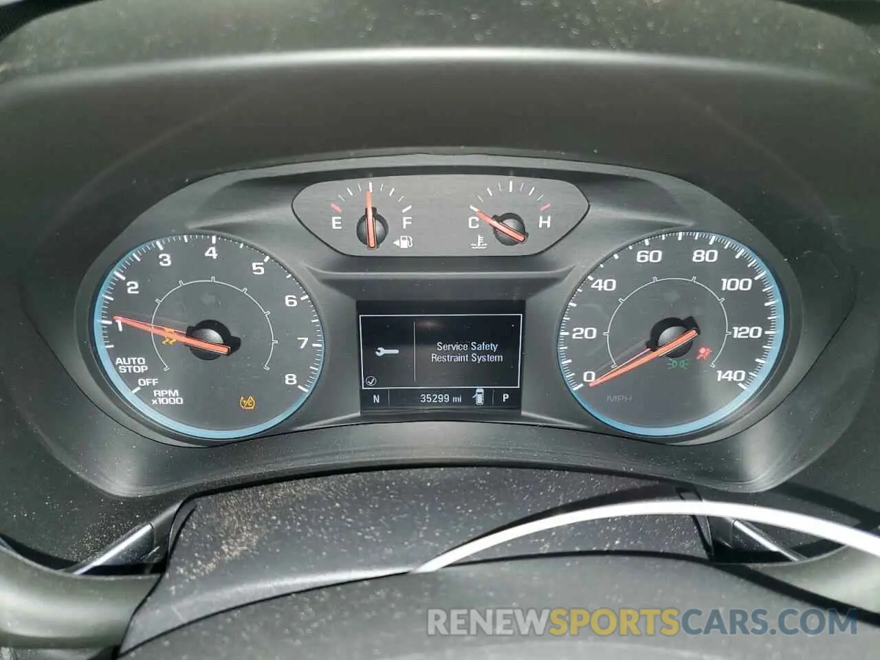 9 fotografías del automóvil dañado 3GNAXSEVXKS673753 CHEVROLET EQUINOX 2019
