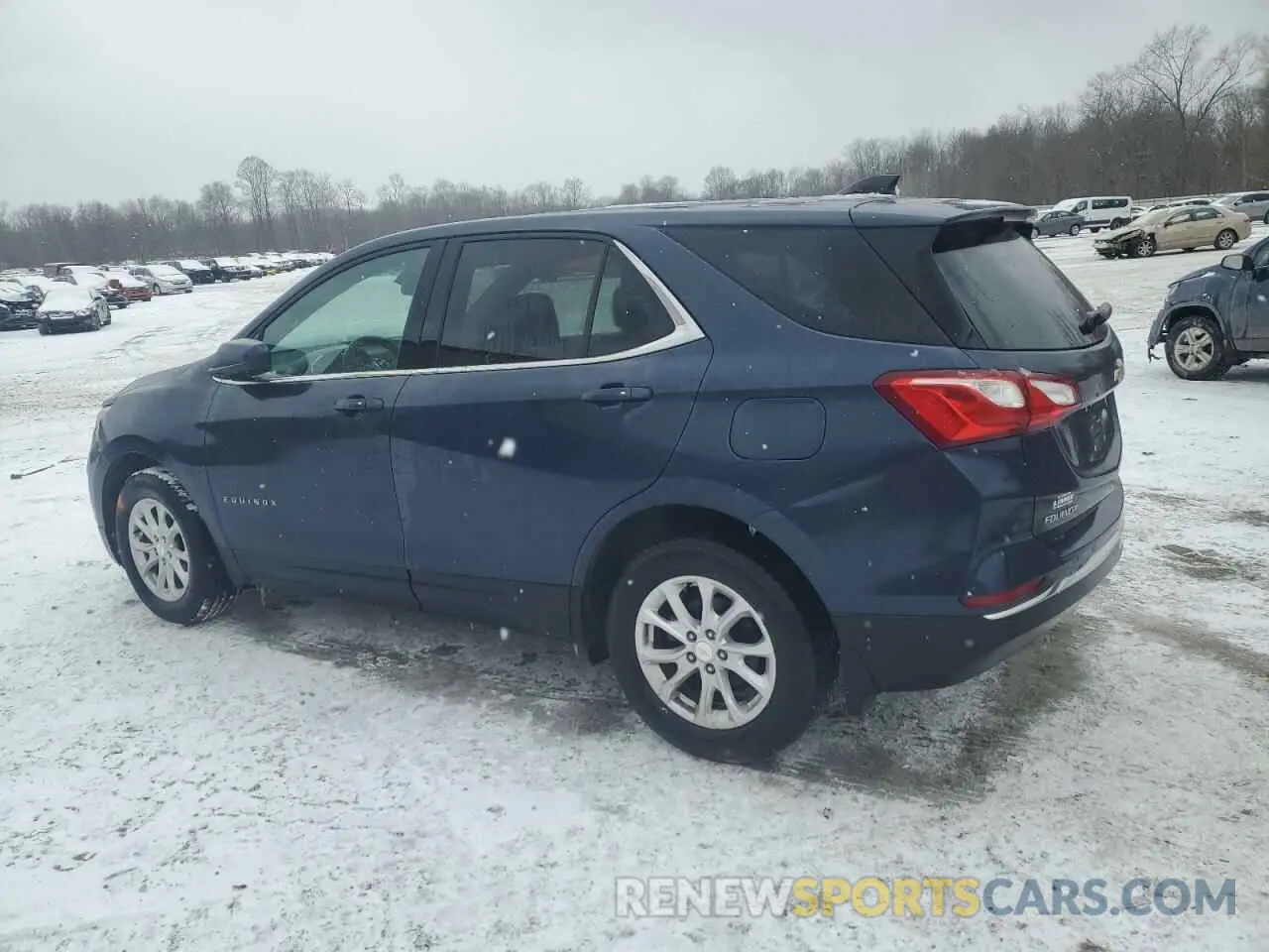 2 fotografías del automóvil dañado 3GNAXUEV0KL116565 CHEVROLET EQUINOX 2019