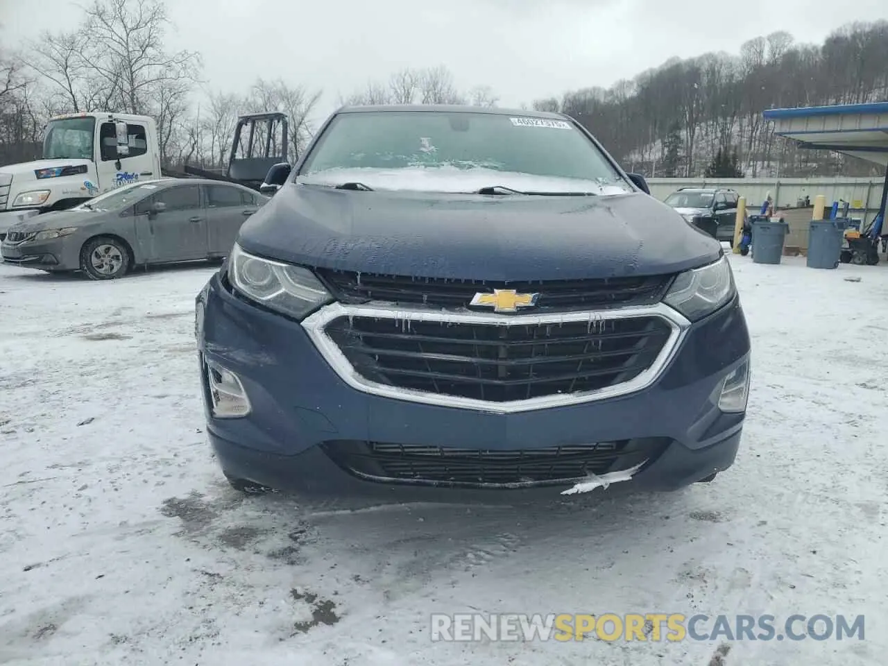 5 fotografías del automóvil dañado 3GNAXUEV0KL116565 CHEVROLET EQUINOX 2019