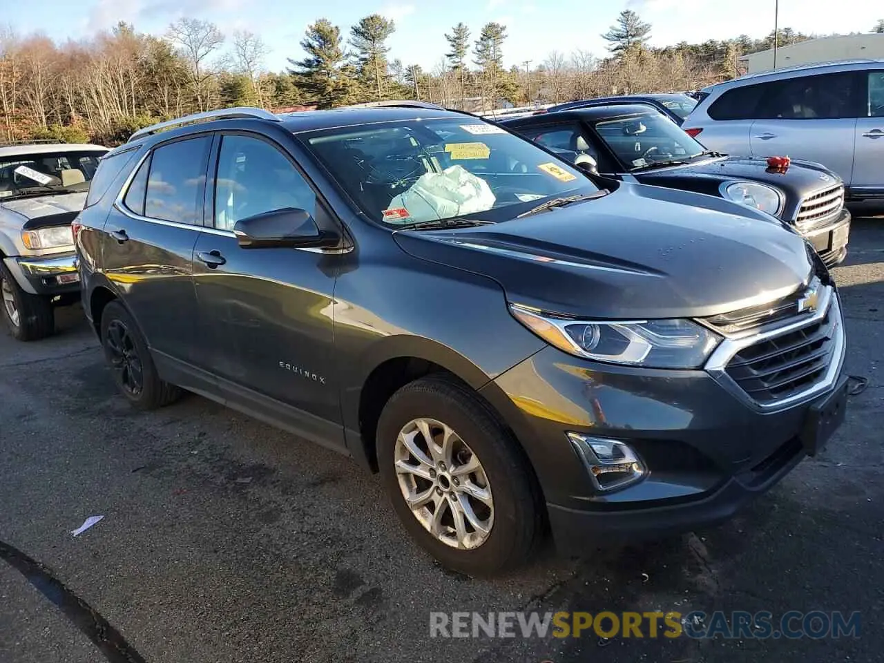 4 fotografías del automóvil dañado 3GNAXUEV0KS523260 CHEVROLET EQUINOX 2019