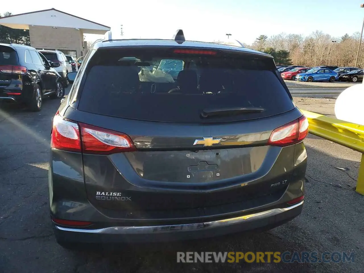 6 fotografías del automóvil dañado 3GNAXUEV0KS523260 CHEVROLET EQUINOX 2019