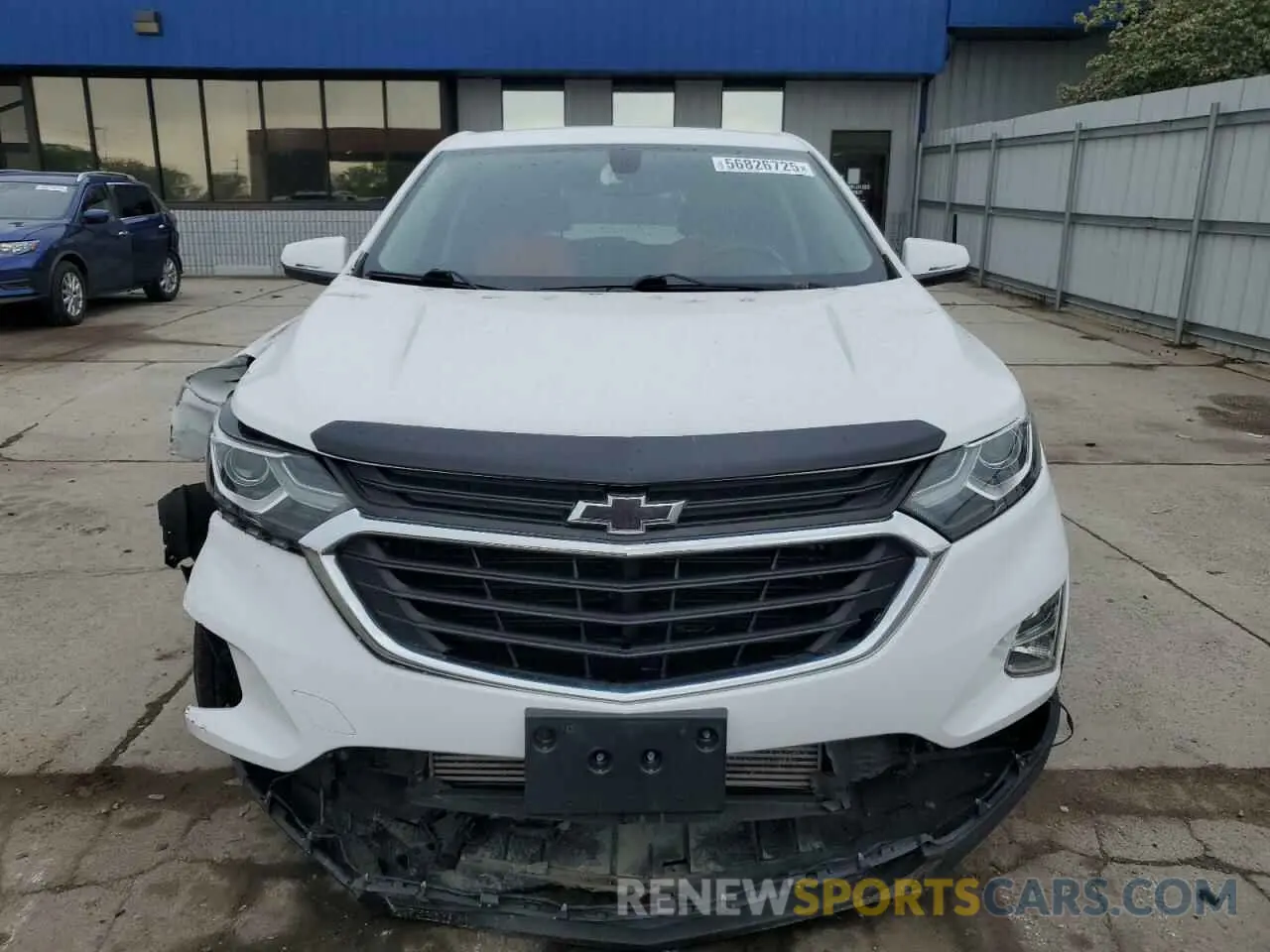 5 fotografías del automóvil dañado 3GNAXUEV0KS589811 CHEVROLET EQUINOX 2019
