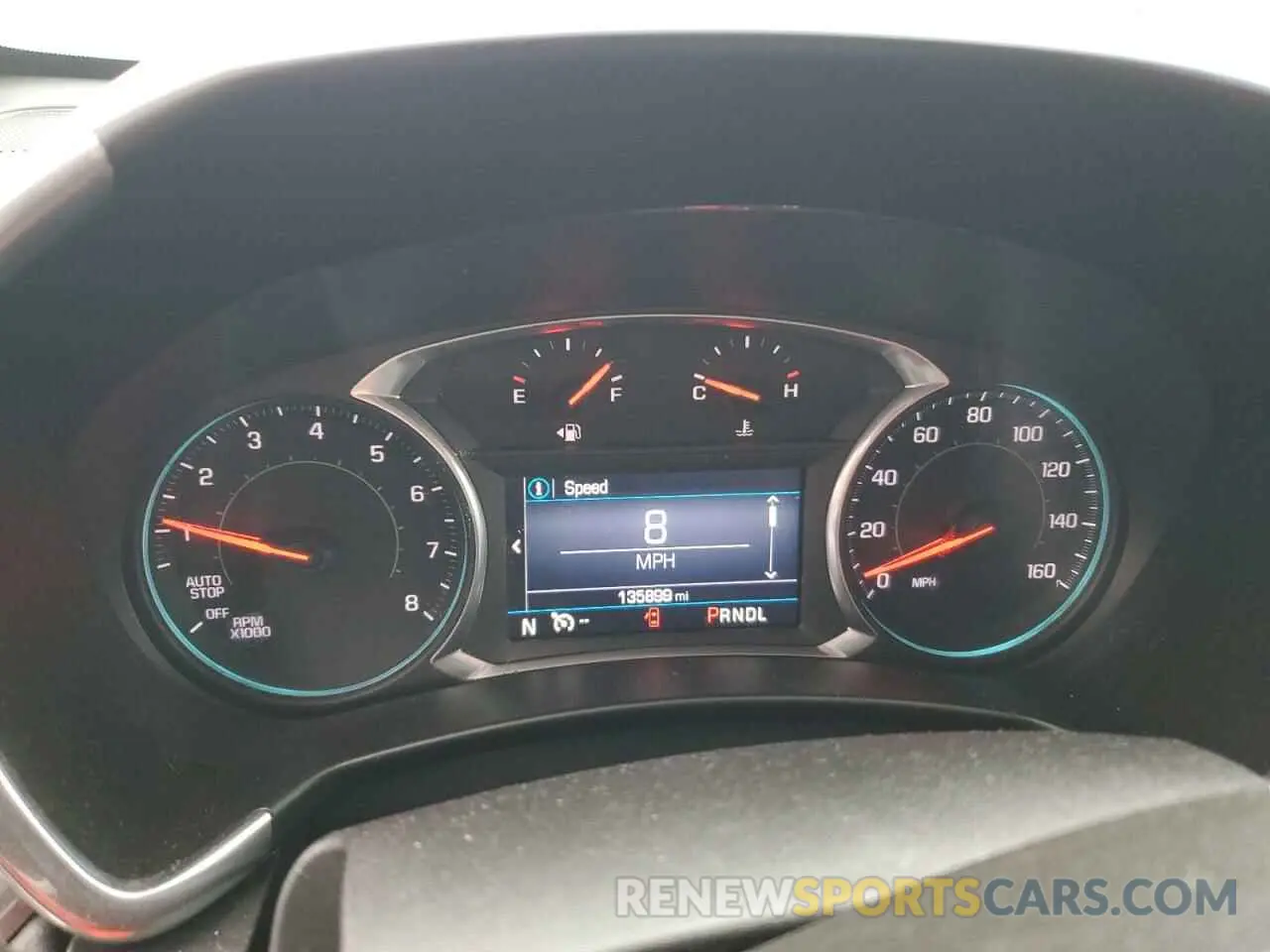 9 fotografías del automóvil dañado 3GNAXUEV0KS589811 CHEVROLET EQUINOX 2019