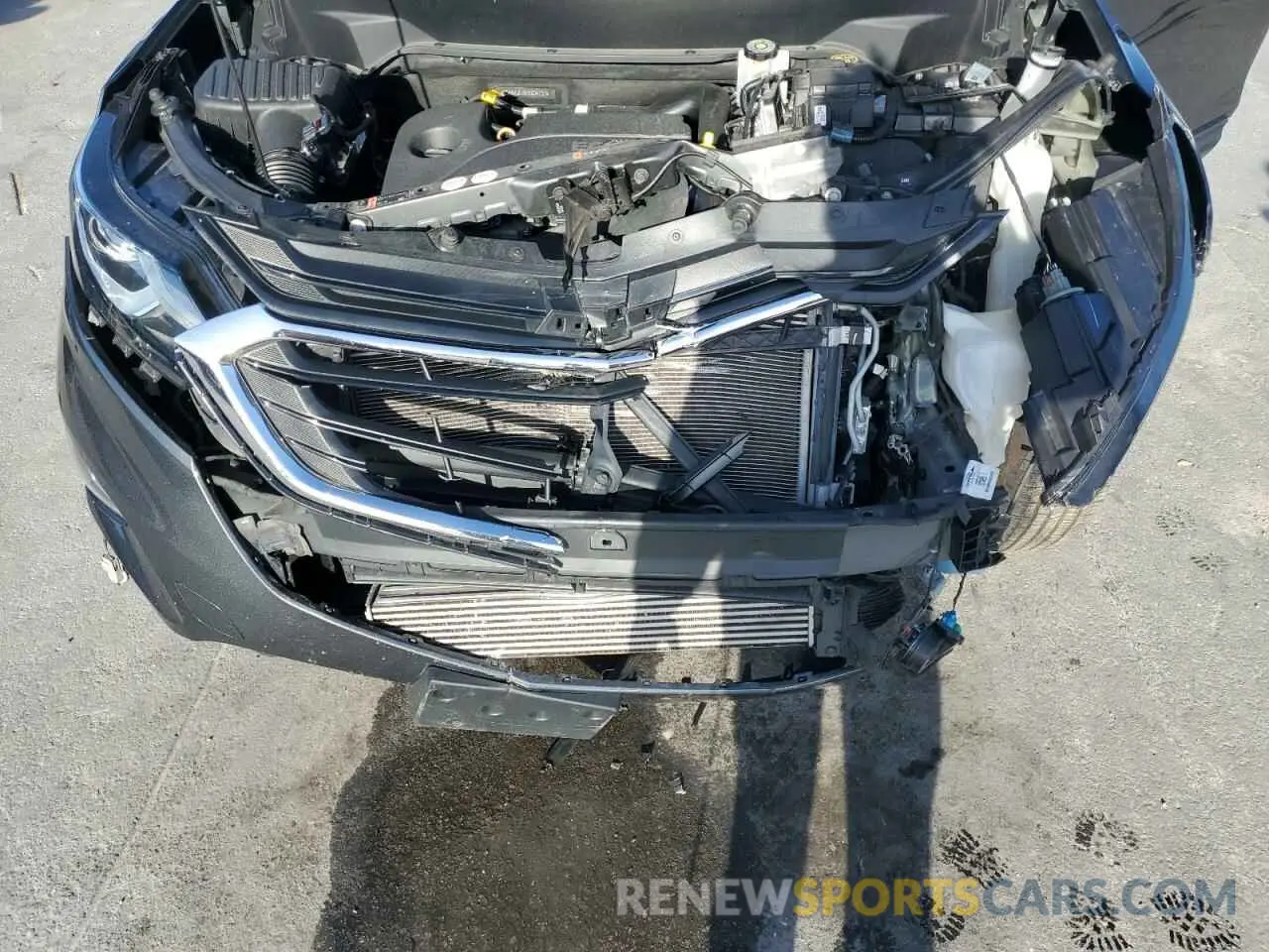 12 fotografías del automóvil dañado 3GNAXUEV0KS604131 CHEVROLET EQUINOX 2019