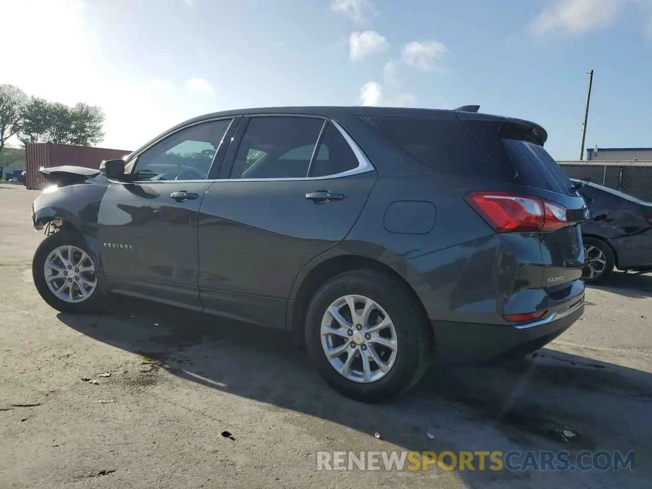 2 fotografías del automóvil dañado 3GNAXUEV0KS604131 CHEVROLET EQUINOX 2019