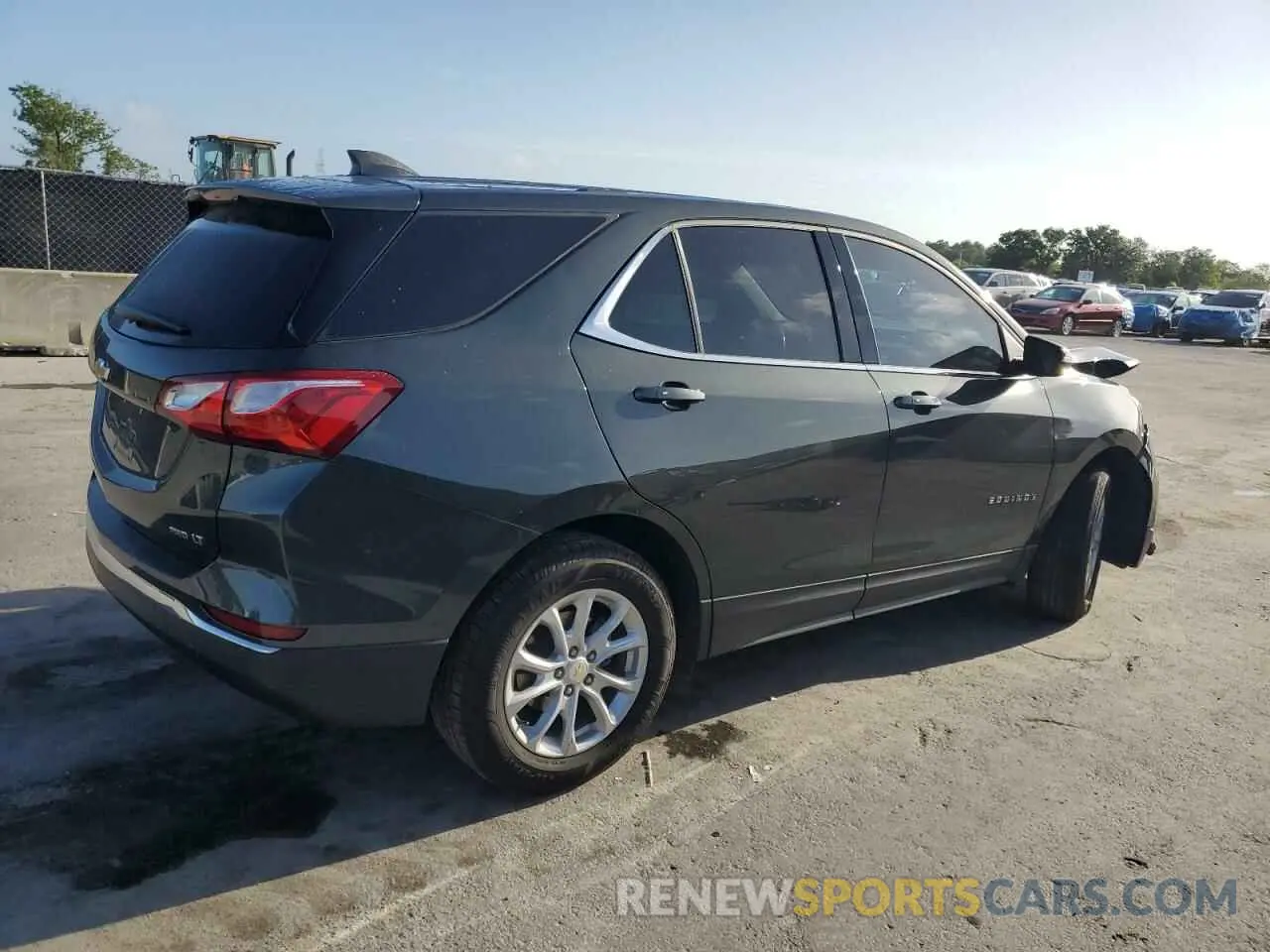 3 fotografías del automóvil dañado 3GNAXUEV0KS604131 CHEVROLET EQUINOX 2019